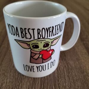 STAR WARS Yoda best boyfriend mug new